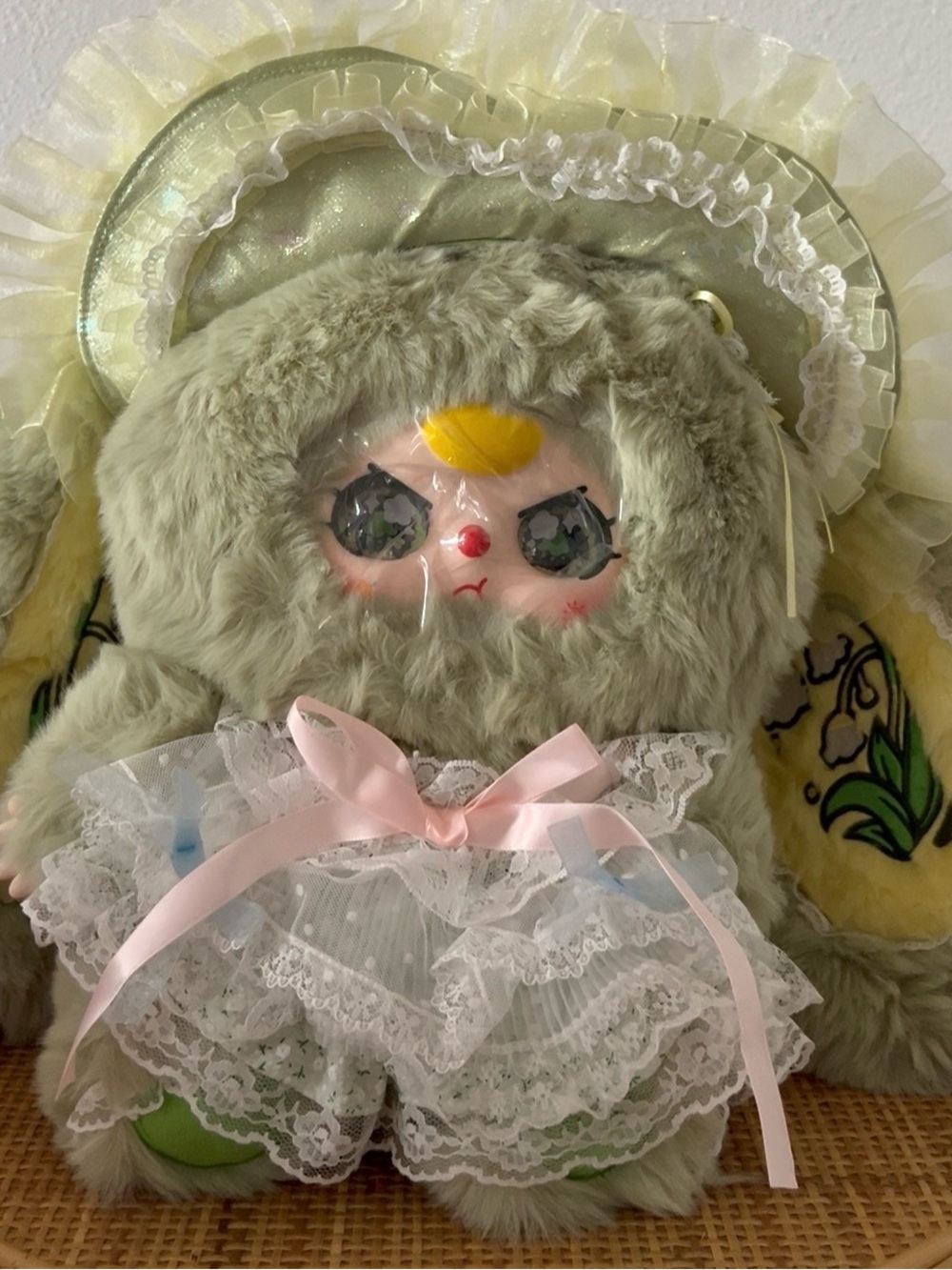 Baby three 400% sun blossom - Green bunny